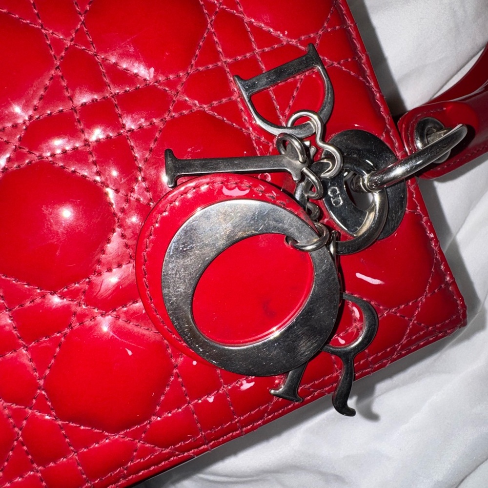 Medium Patent Lady Dior - Picture 10 of 14